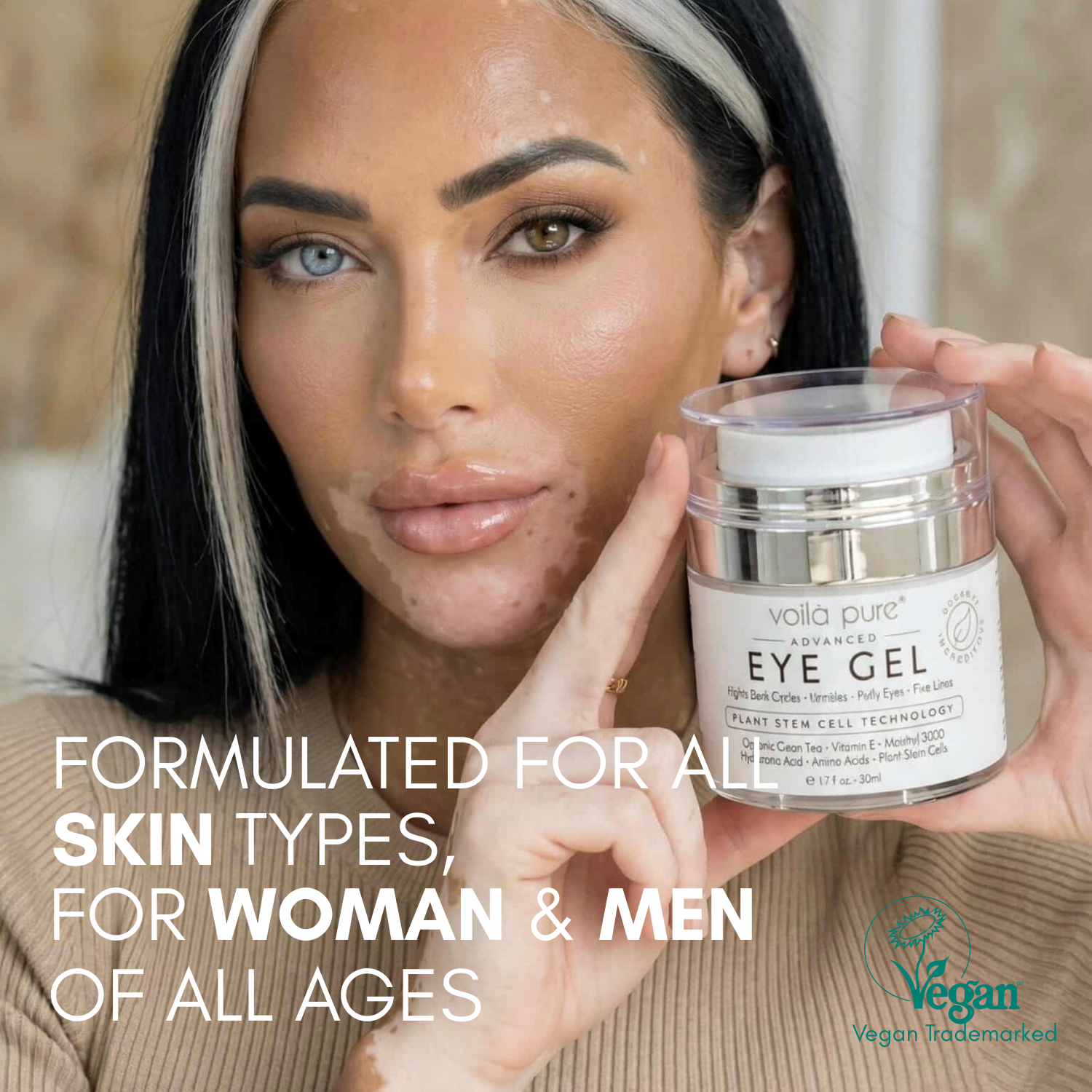 Advanced Eye Gel 50ml. Vegan