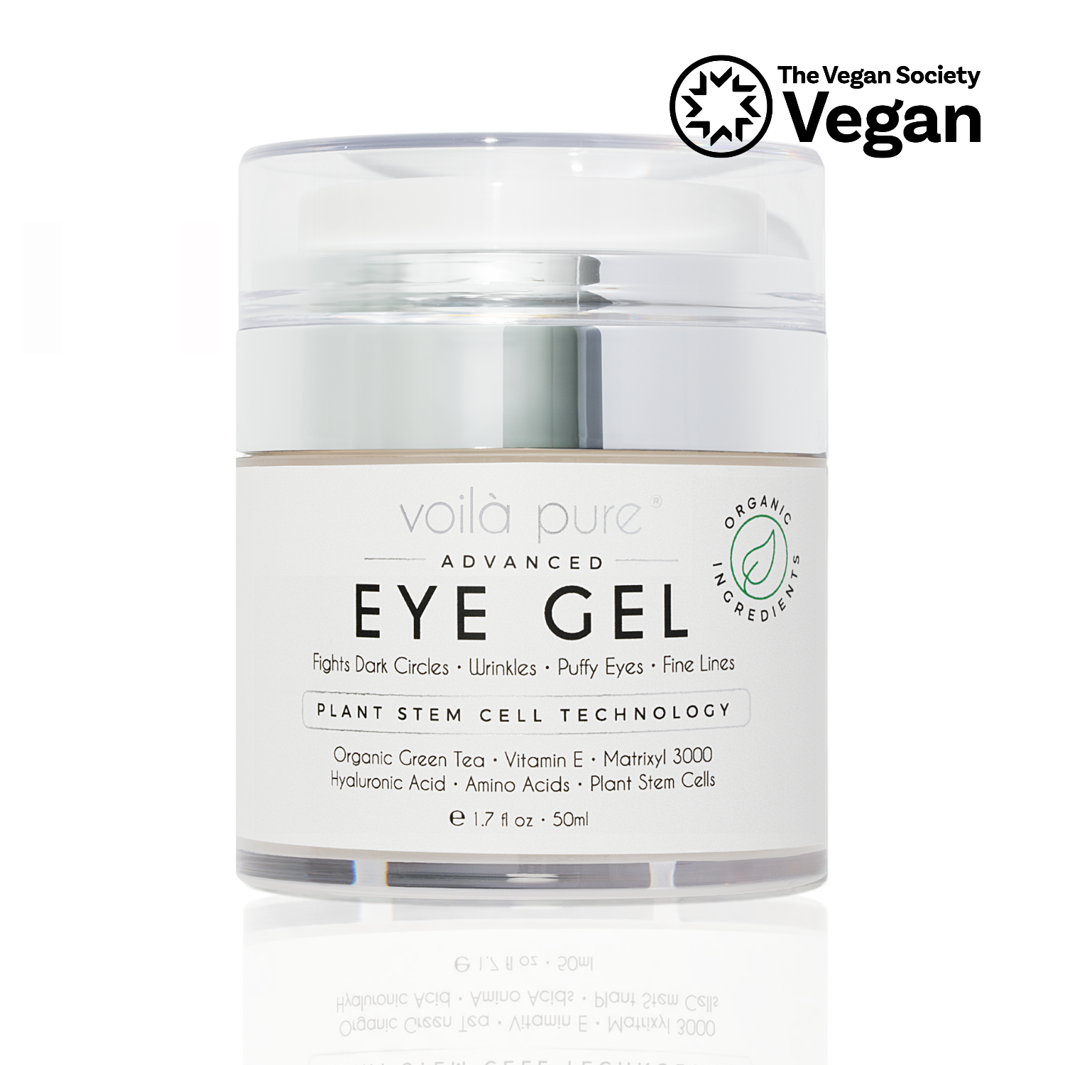 Voila Pure Vegan Advanced Eye Gel, 50ml